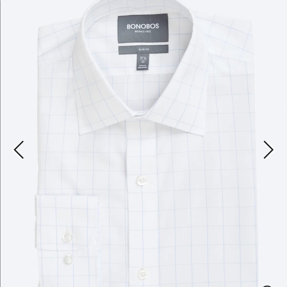 Brand new Men’s bonobos dress shirt.
